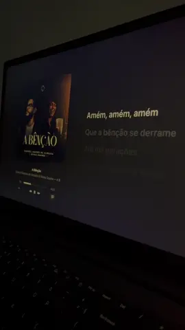 A Bênção - Gabriel Guedes de Almeida & Nívea Soares 🎶. #abênção #gabrielguedesdealmeida #níveasoares #louvor #cristão #Fé #musica #gospel #lyricsvideo #fyp 