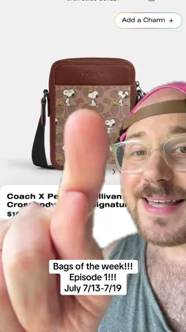 Bag of the week!!! 👝🧳💼👛🎒👜 Episode 1!!! 🎥  July 7/13-7/19 📆 #greenscreen #caochny #foryoupage #bagcollection #stevemadden 