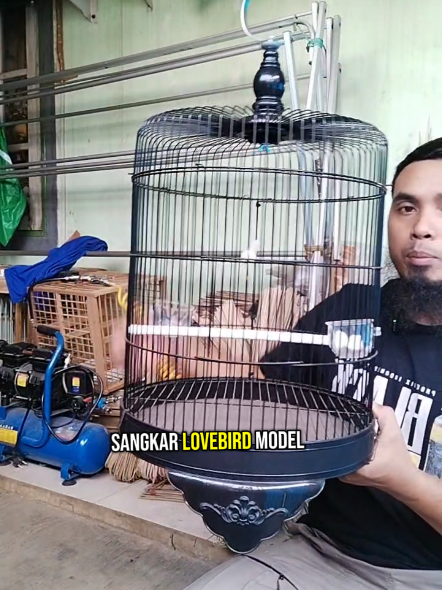 Membalas @user8835530068678 sangkar kandang burung besi bulat jumbo pendek diameter 33cm model baru dempak atas rata komplit murah #burung #kicaumania #shoptokopedia 