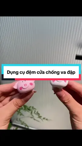 Dụng cụ đệm cửa, chống va đập, bảo vệ cửa #giadungthongminh #giadungtienich #nộitrợ #fyp #miengdemcuacaosu 