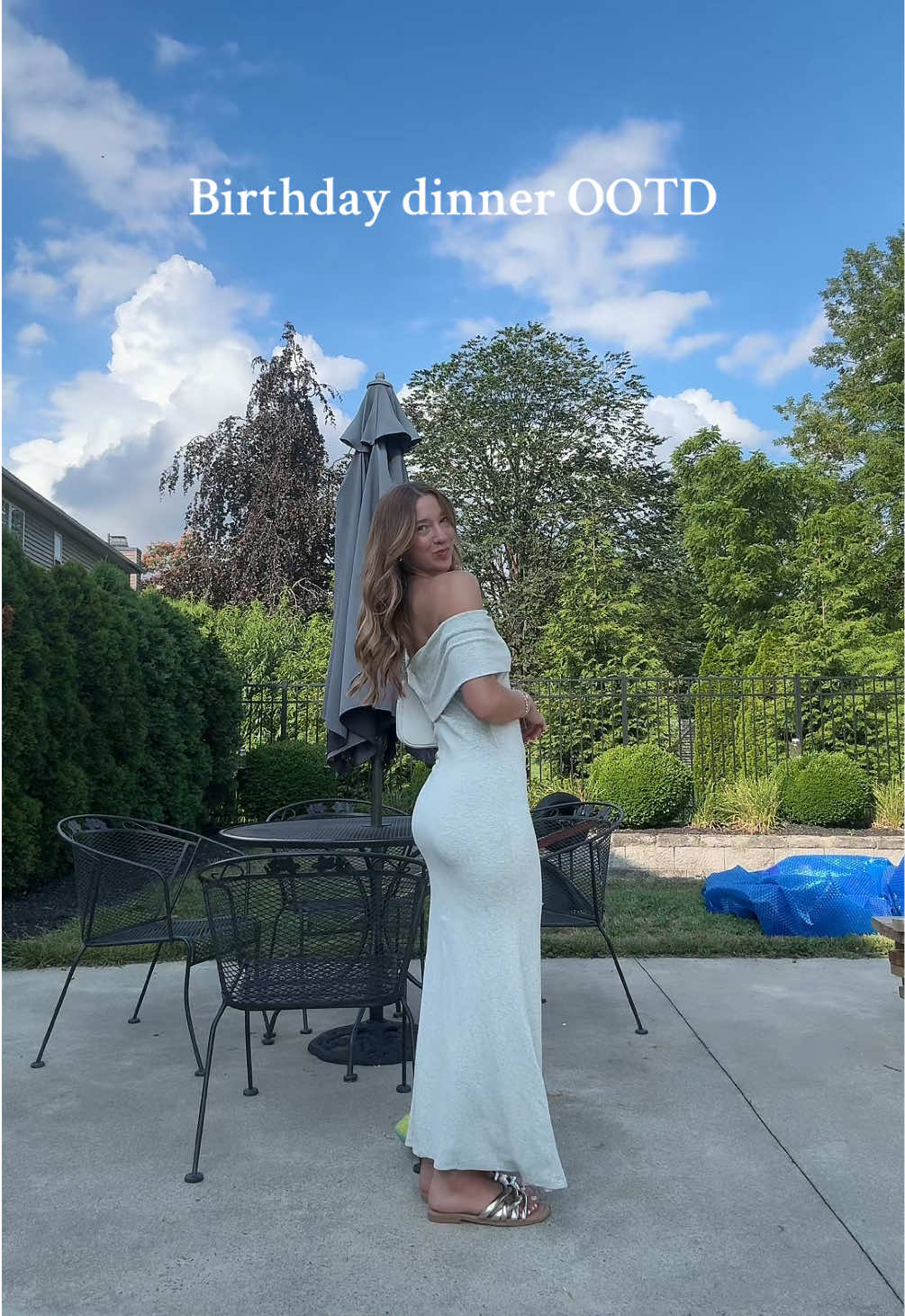 Officially a quarter of a century 😮‍💨 wearing my favorite new dress from @Worth Collective  #worthcollective #birthday #cancer #OOTD 