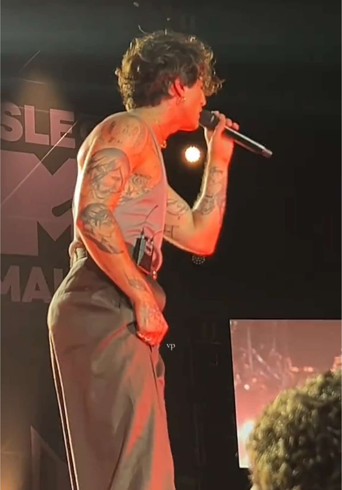 @Damiano David live in #malta with #bornwithabrokenheart at Isle of MTV 15/07/2025 #viral #foryou #fyp #tiktok #damianodavid #concerts #live #explore 