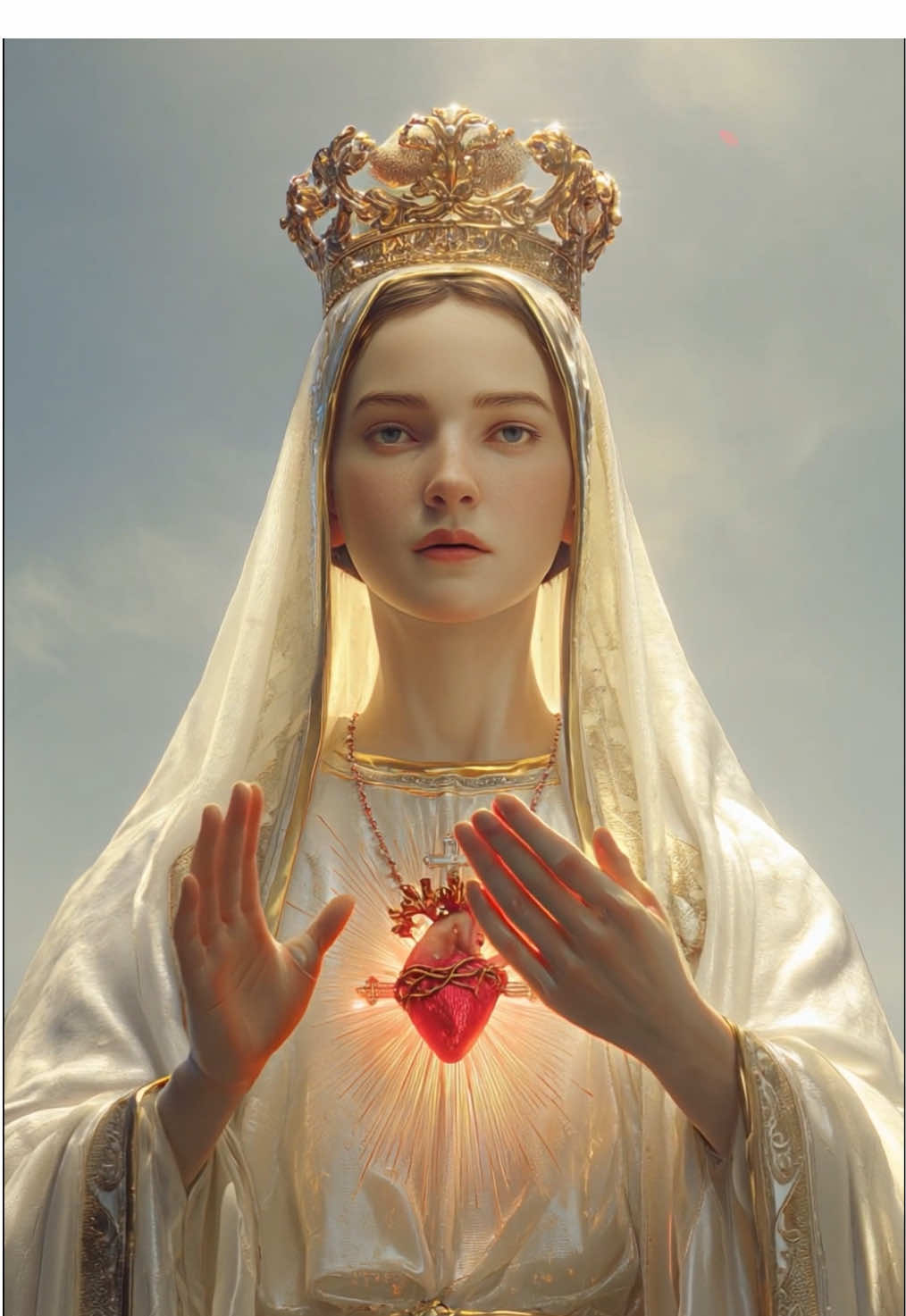 Santa Mãe de Deus, rogai por nós #fé #maria #virgenmaria #mary #cristao #cristaosnotiktok 