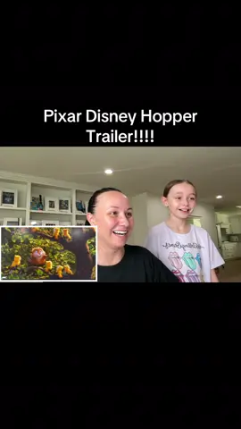 Pixar Disney Hoppers Trailer Reaction #hoppers #pixar @Pixar #fyp #foryoupage #trailer #reaction #trailerreaction #reactiontrailer #momanddaughter #pixarmovie 