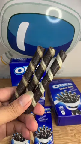 Bánh ốc quế Oreo. Mỗi hộp 3 gói. Mỗi gói 3 thanh#banhoreo #ănvặt #ăncungtiktok #banhanvat 