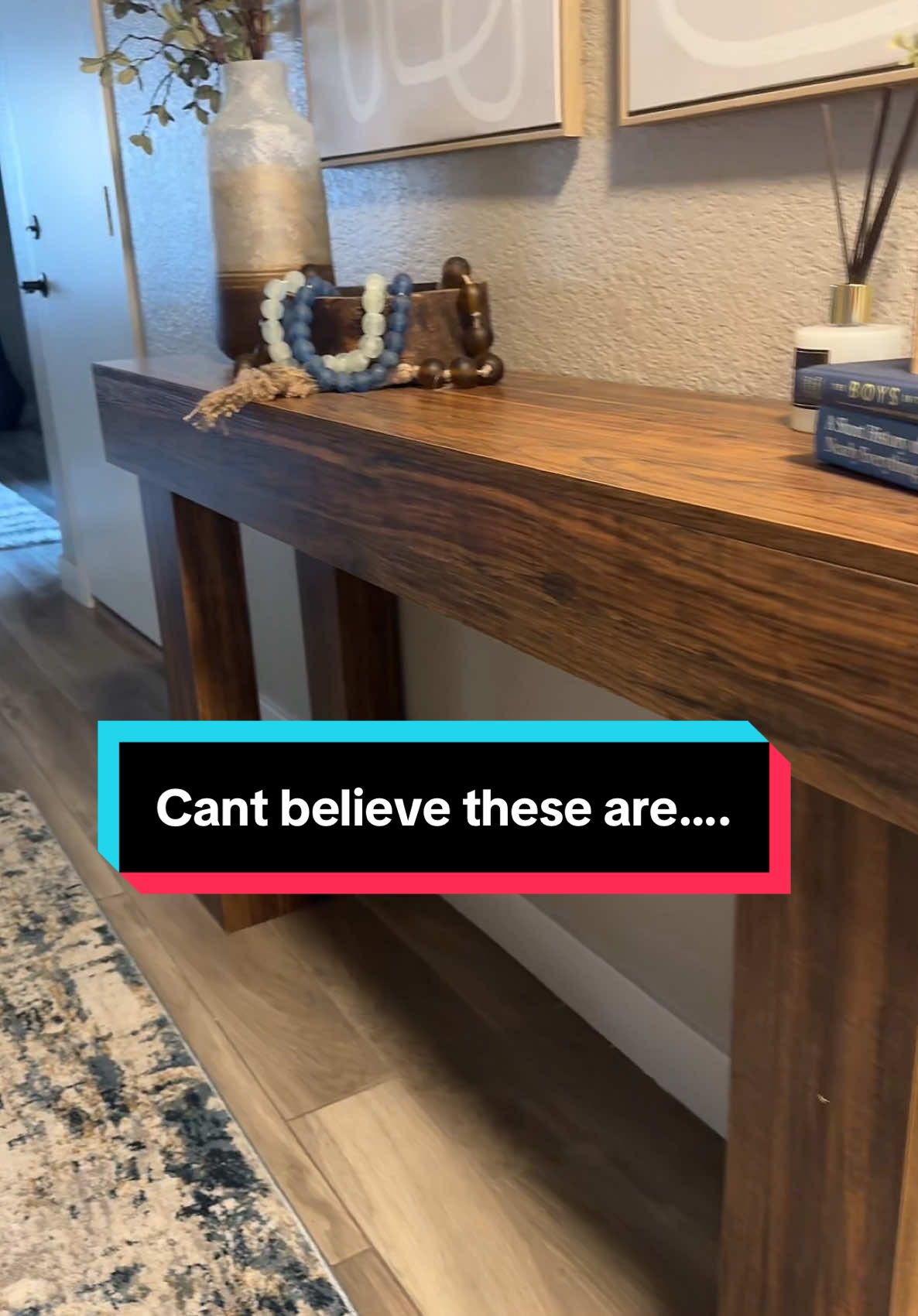 This piece can tie any house together, tons of different options and has great reviews! #consoletable #decor #funiture #tts #fyp #viral 