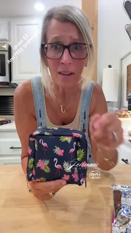 Throw whatever in the heck you want in it bag! #storage #makeup #moms #MomsofTikTok #backtoschool    