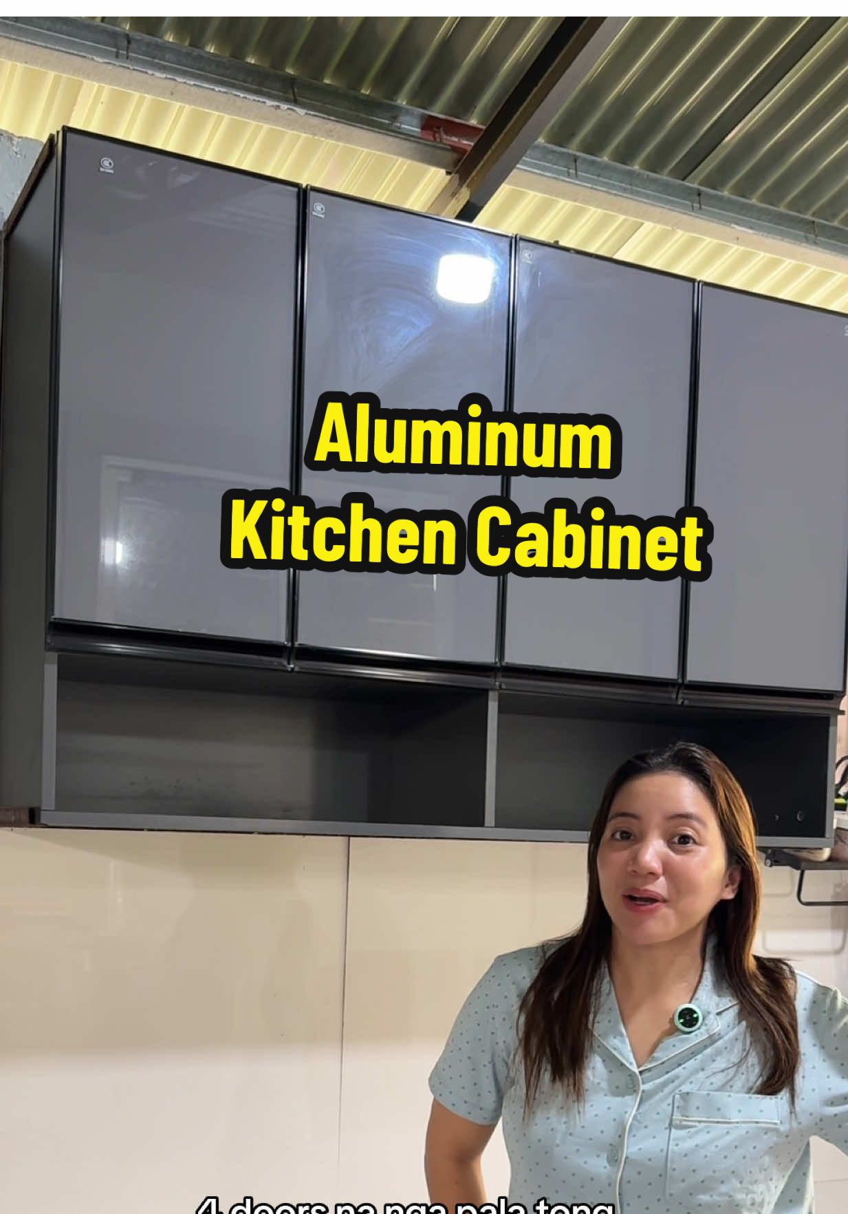 Nasa 10,000-15,000 magpa customize dito samin ang laki ng natipidko, sobrang ganda nito 🥹 #kitchencabinets #hangingcabinet 