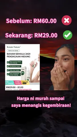 Kreain Nature Semburan Hidung #fyp #shopping #tiktokshop 