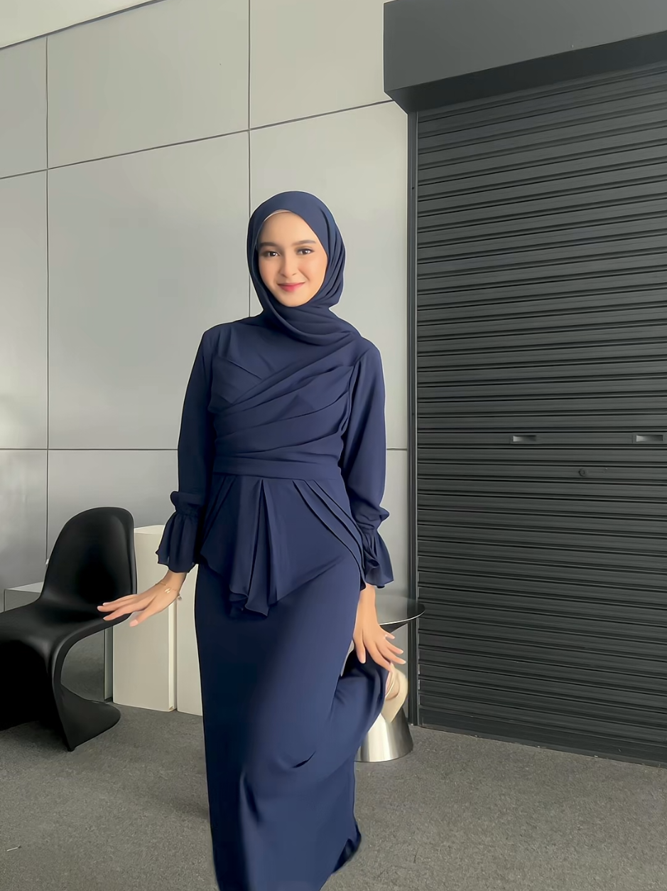 Ameena Dress 🤍 #dress #fyp #hijaboutfit #dressbridesmaid #lebaranceria #dressbridesmaid #dresskondangan #seragambridesmaid 
