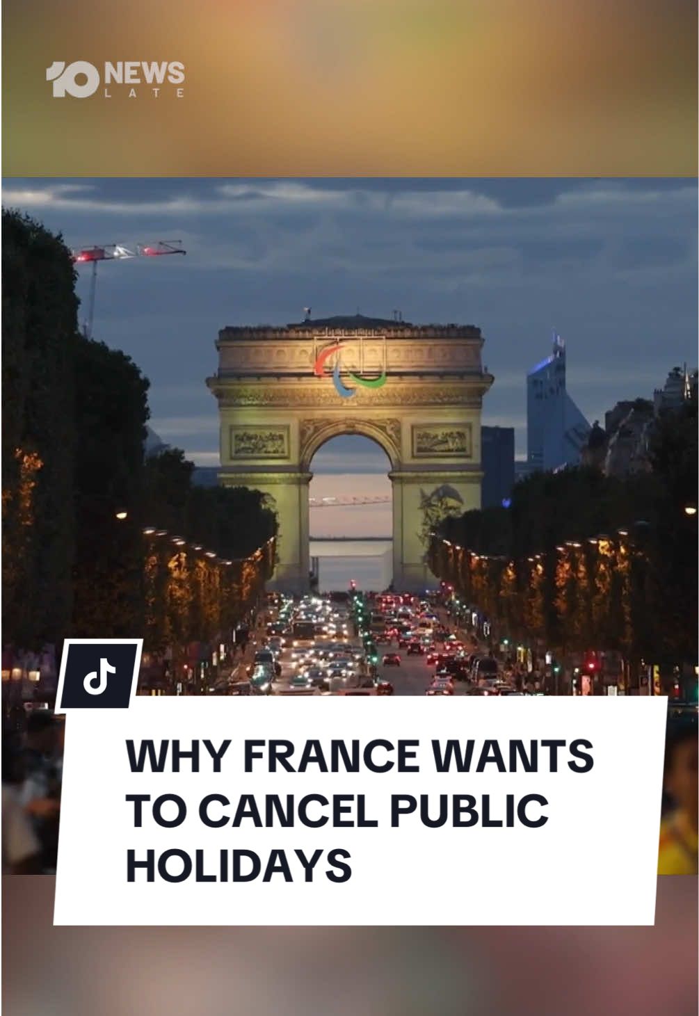 France is in financial trouble and its leaders say the only way out is to “work more”. The French Prime Minister has warned the national debt is out of control and has proposed cutting two public holidays to try and boost economic activity. 10’s Late News explains.  #10news #france #french 