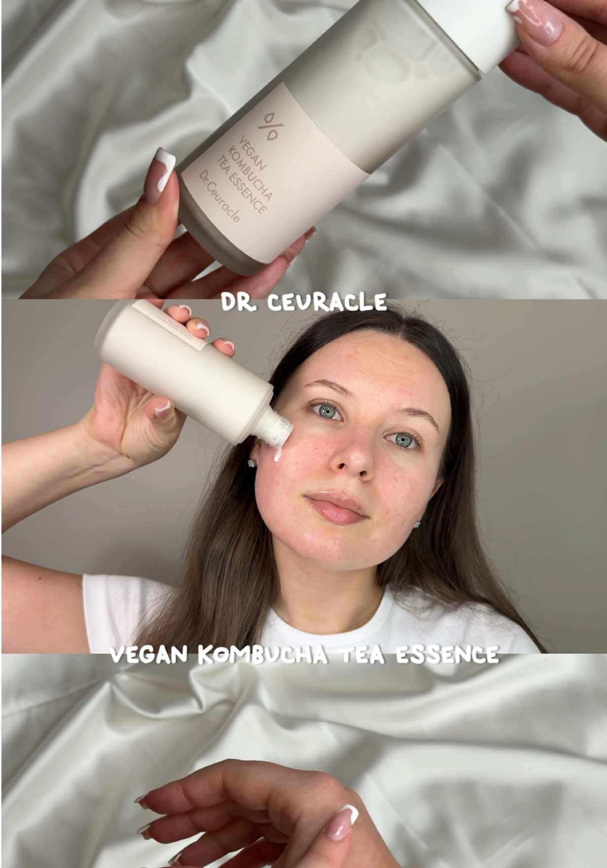 ✨ My little rituals for glowing skin: calm, hydrate, nourish. I love when skincare feels like a moment just for me 💆🏻‍♀️🤍 ⠀ 📦 All products by @Dr.Ceuracle Official  . . . #TheOriginalCreamEssence #CreamEssence #MilkyEssence #MilkyToner #TonerRecommendation #TheOriginalKombuchaEssence #KombuchaGelCream #GelCream #Kombucha #VeganBeauty #VeganSkinCare #ActiveBerryEssence #FirstEssence #Essence #ActiveBerryCream #AntiAgingCream #LipOil #AntiAging #Resveratrol #PostLaser #PostTreatment #LaserTreatment #PLC #VitaminK #Liposome #Ampoule #OilAmpoule #Soothing #SoothingCare #ugc #ugcvideo #ugcexample #contentcreator #beautycontent 