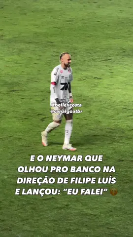 Será que ele gosta do Filipe Luís ? 🤣🤣🤣🔴⚫️ #Flamengo #neymar #Santos 