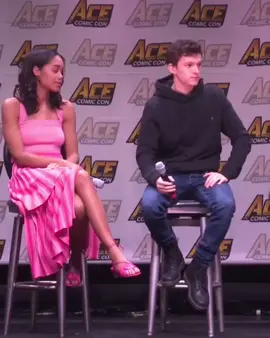 The way he said water 🥹🤍 #tomholland #zendaya #peterparker #spiderman #fyp 