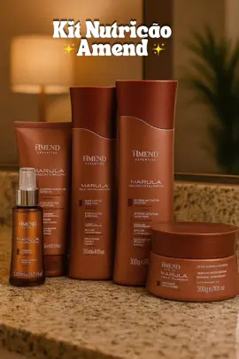 Amend Expertise KIT Marula Nutrition Completo com 5 Produtos  https://s.shopee.com.br/AKPetz1UoE ##kitamend@@Shopee Brasil