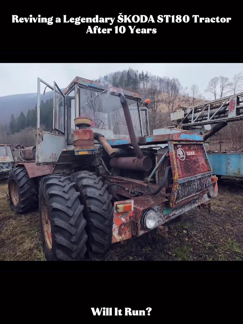 Will It Run?#willitrun #motor #engine #recovery #truck #old #restoration #rescue #car #tractor #tiktok #fyp #foryourpage 