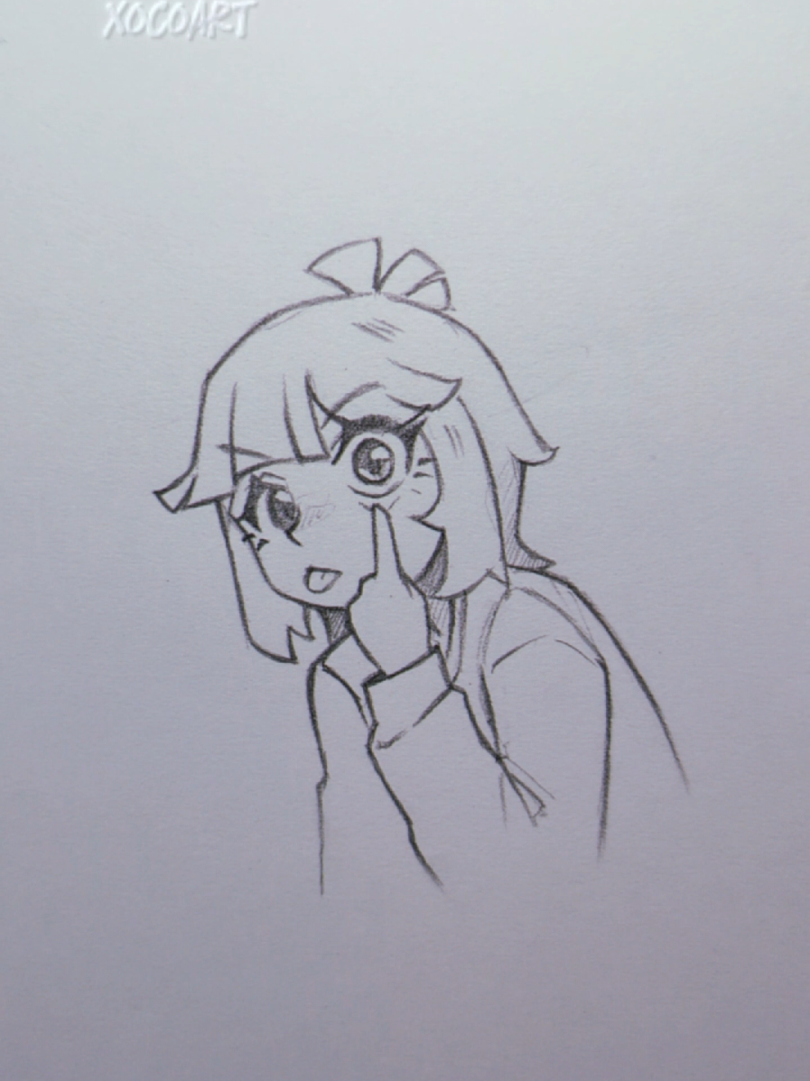 how the pupils are drawn show the intent of the expression #sketch #drawing #pencilart #arttips #fyp #animation #traditionalart 