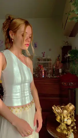 Goddess Treasure Jewelry Jar 🏺  Only 1 available – coming soon to Depop @imiBrand ✨🌿 #goddess #anientgreece #greecegoddesses #greek #ancient #jewelryjar #jewelry 