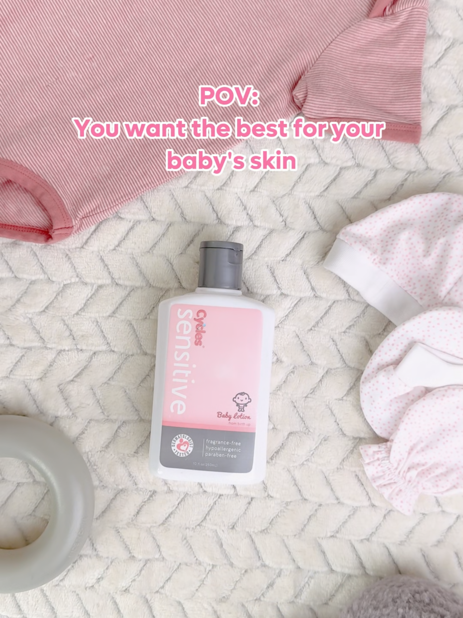 POV You want the best for your baby's skin with Cycles' Sensitive🩷 #NurseryVan #Cycles #firsttimemoms #sensitiveskin #babysensitiveskin