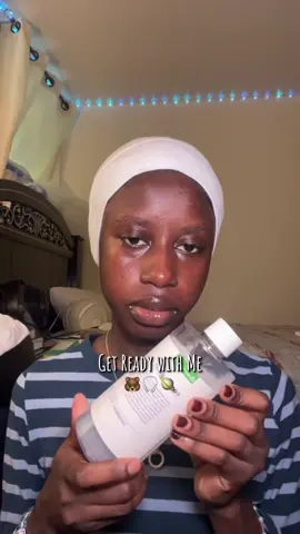 A silent grwm 🧸 #grwm #grwmskincare #grwmroutine #blackgirlgrwm #skincare #asmr #asmrskincare #getreadywithme #morningskincare #fyp @EQQUALBERRY - swimming pool toner @Caudalie - vino perfect serum @CeraVe - daily moisturizing lotion @anua_global @Anua Store US - zero pore cast sunscreen