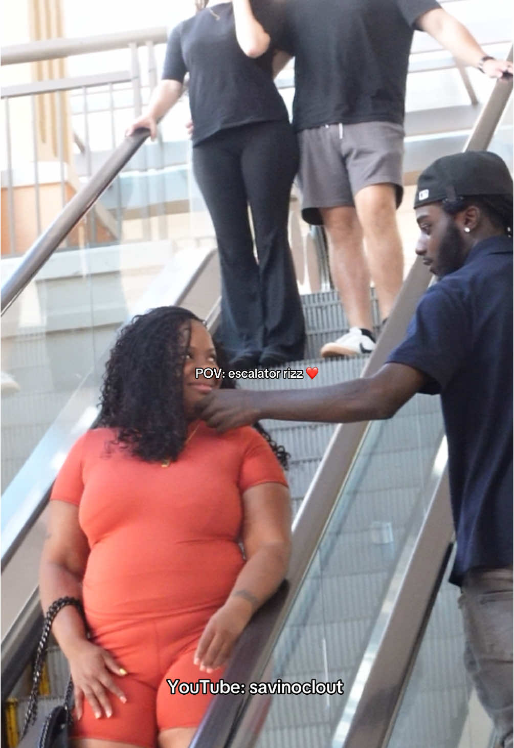 Escalator rizz 😍#fyp #edits #smooth #kaashpaige #lovestory #lovesong #savi #sinistersavi #rizz #howimethourmother #fyppppppppppppppppppppppp #blowthisup #makemefamous #atlanta #richmond #shortpump 
