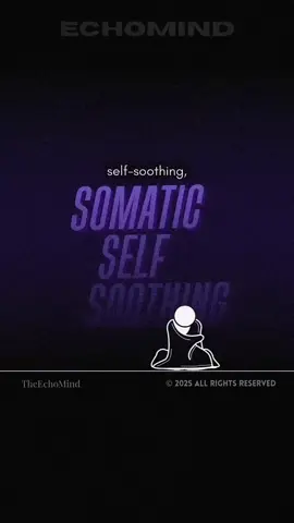 Learn more about self soothing on our ebook! #relatable #mentahealth #psychology #HealingJourney #emotions #echomind #thingsthatwedonotthinkabout #selfsoothing 
