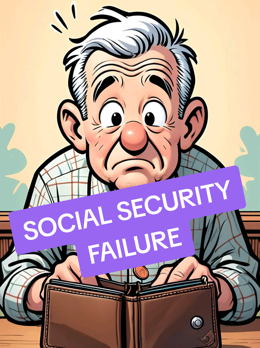 Being dependent on social security is a big fail #growth  #growthmindset  #mindset  #socialsecurity 
