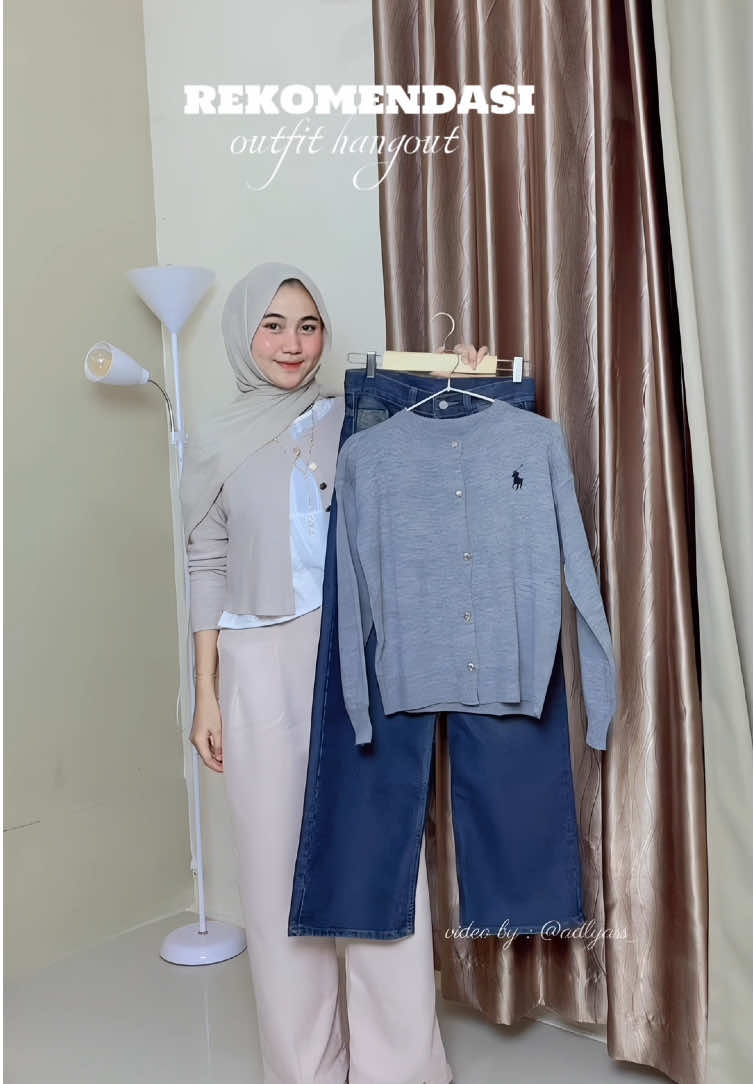outfit hangout, spill semua di sini✨ #rekomendasi #outfit #hangout 