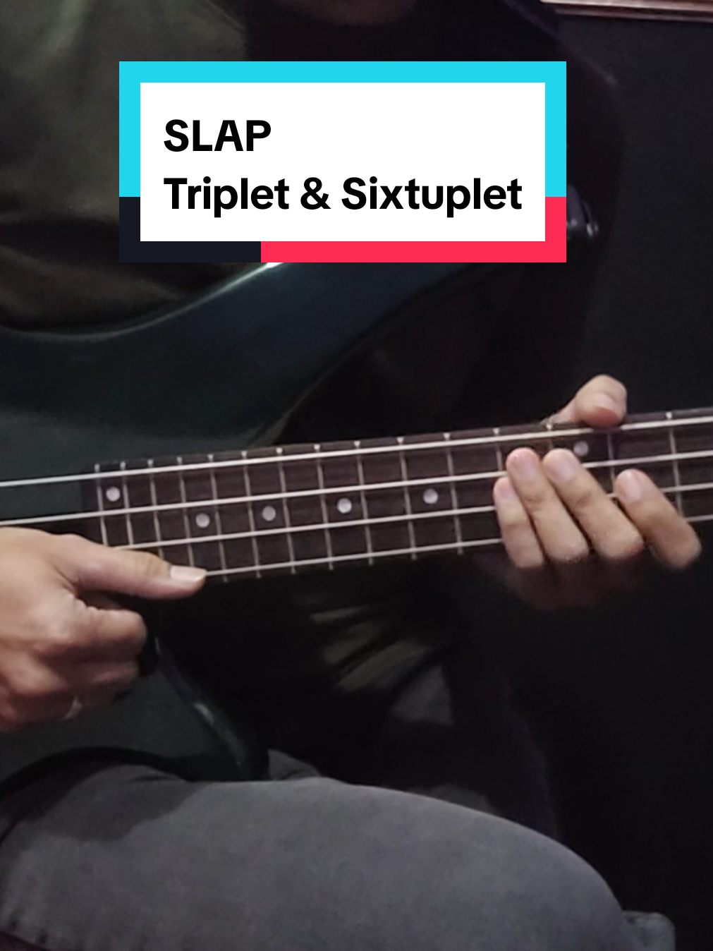 Kita belajar Slap sedikit ya ini sering banget dipakai untuk Rhythm, Fill in, atau Solo. Basicnya : Thump (Jempol kanan) Left (tangan kiri) Pluck (telunjuk kanan) Kita coba Triplet (1 ketuk 3 note) lalu coba juga doubenya jadi Sixtuplet (1 ketuk 6 note) Selamat Berlatih 💪 #Bass #BassPlayer #PemainBass #BelajarBass #Slap #SlapBass #basstiktok #PrivatBass #BassTutorial #BassTips #BelajarOnline