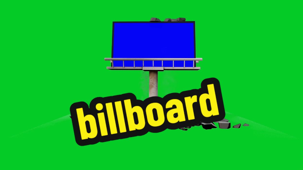 Billboard #billboard #greenscreenvideo #greenscreen #greenscreenchallenge #greenscreeneffect #pfy #foryou #fyp 