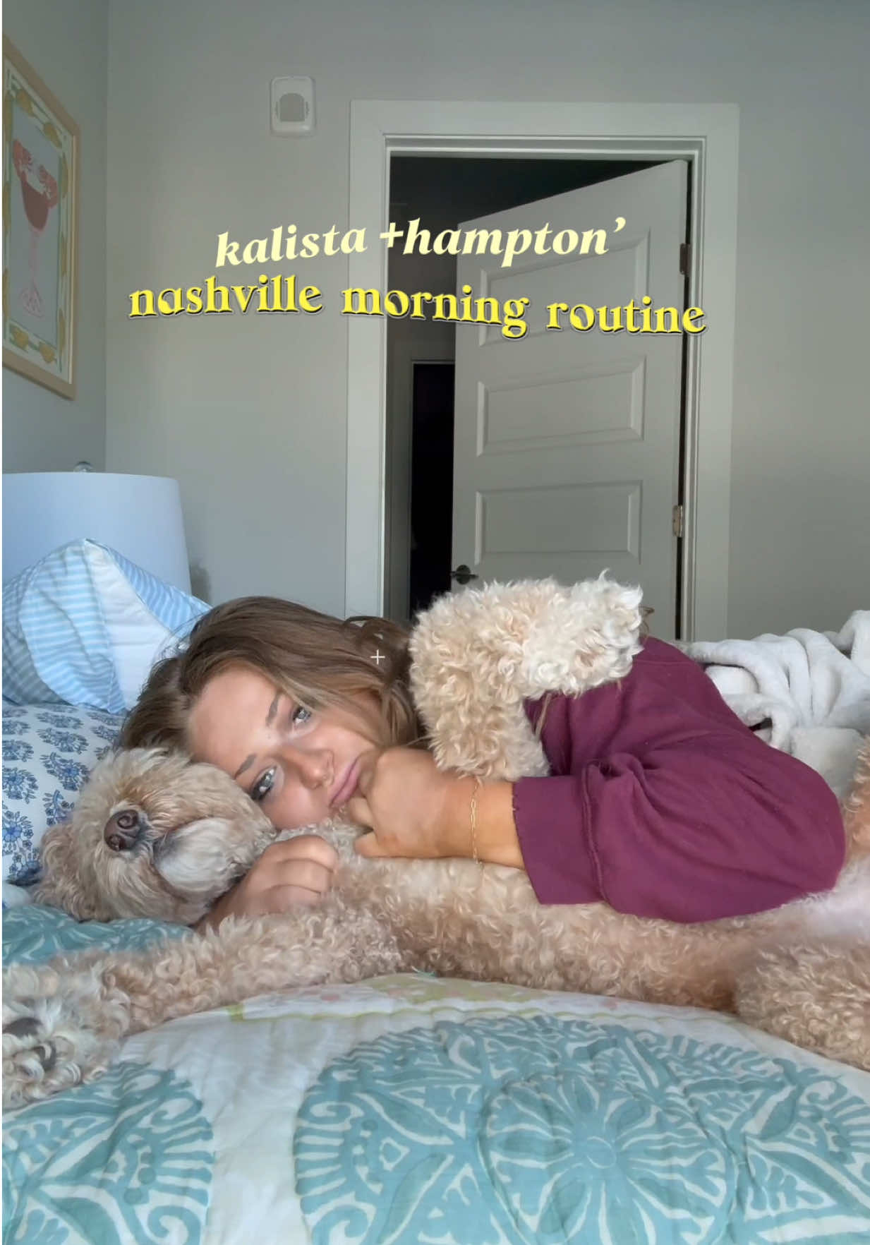 from us to you, good morning 🇺🇸 #nashville #morningroutine #Vlog 