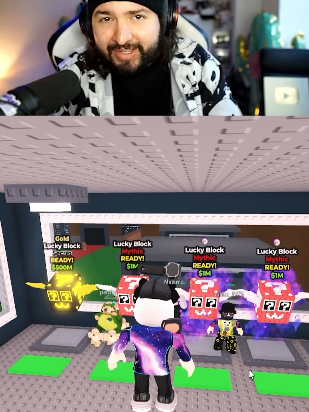 ABRIENDO LUCKYS BLOCKS en ROBA un BRAINROT #robloxclips #robloxedits #secretos #update #actualizacion #secret #robaunbrainrot #glitch #stealabrainrot #brainrot #roba #noobini #pizzanini #steal #bug #trade #luckyblock #suerte #bloque