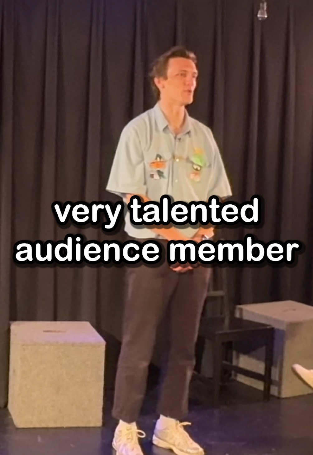 there’s no way he can do that #improv #improvcomedy 