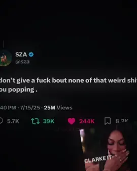 Granny keep playing with ur nose baby not sza @SZA #sza #trending #edit #fyp #fanpage #viral #foryou 