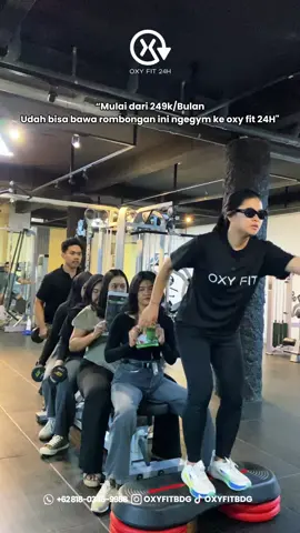Kalau pacu jalur rame-rame di sungai, kita pacu semangat hidup sehat rame-rame di Oxy Fit! 💪 💸 Mulai dari 249K/bulan 📍Bebas akses gym 24 jam All access fasilitas Unlimited access class tanpa biaya tambahan!! #gym #gymbdg #gymbandung #Fitness #fitnessbandung #fitnessbdg  
