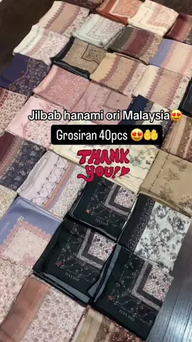Gassss yg mau grosiran #fyp #masukberandafyp #hijabgrosir #fypシ #hanami #kualalumpurmalaysia #hanami #po #bawal #anastyle❤️ 