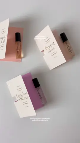 which one is your fave? mine is stories of a girl 🎀✨ #luckybeautyperfume #luckybeautypotion #luckybeautyperfumetester #perfumetester #maragatchalian
