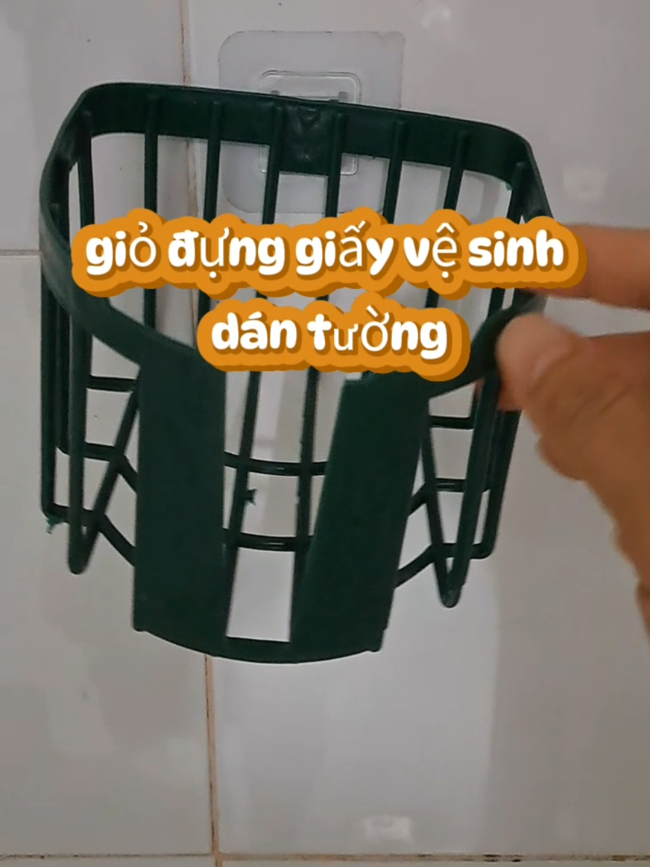 giỏ đựng giấy vệ sinh dán tường chắc chắn, tiện dụng dán mọi nơi #giodunggiayvesinh #hopdunggiayvesinhdantuong #xuhuong #thinhhanh #giodunggiayvesinh 