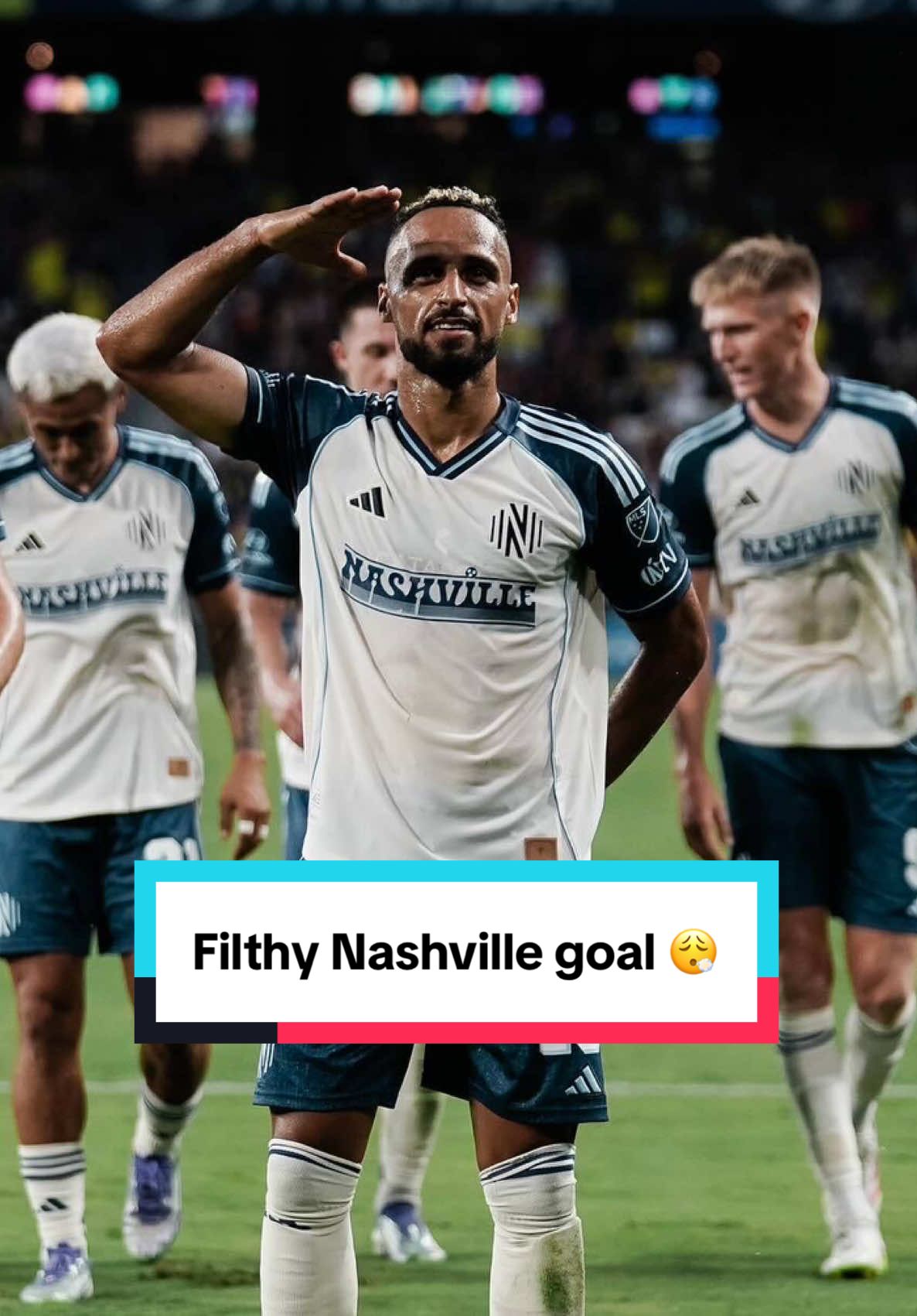 Three @Nashville SC All-Stars link up for beautiful goal 😍 #MLS #Soccer #allstar #MLSAllStar 