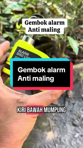 GEMBOK CAKRAM ALARM Mengamankan motor dari maling . #gembokantimaling #gembokalarm #gembokcakram #gembokmotor 