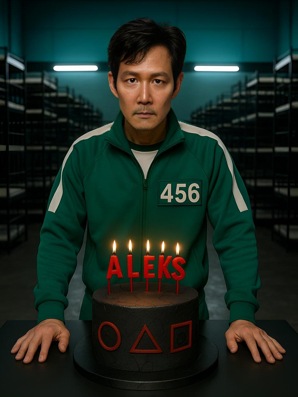 Comment your name👇order from bio📩 #squidgame #player456 #happybirthdaytoyou #happybirthday Player 456 makes ALEKS’ birthday unforgettable — but in a world like this, nothing comes easy. 🎂 If you’ve survived every twist and turn with your favorite characters, and you're a true fan of suspense, surprises, and second chances, then this video is for you. 💚 Like, comment, and follow for more intense birthday moments — you might be the next one called. 🔢 Drop your name and favorite character below… and maybe, just maybe, you’ll get your turn in the next round. 🎮
