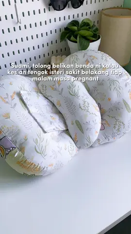 Isteri tak mintak emas, tak mintak handbag…kadang dia cuma nak tidur selesa sikit je masa bawak anak kita dalam perut tu. Suami sayang isteri tolong beli ni🤝👍🏻 #maternitypillow #bantalmengandung #bantalibumengandung #pregnancyjourney #pregnantmom 