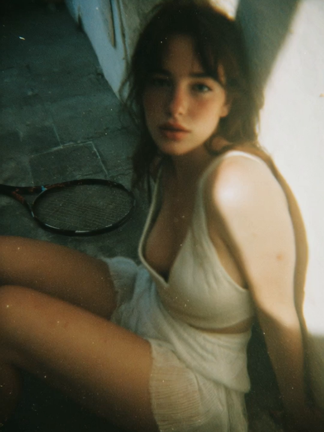 would you like to play tenis with me? #model #modelo #retro #tennisplayer #babe #ai