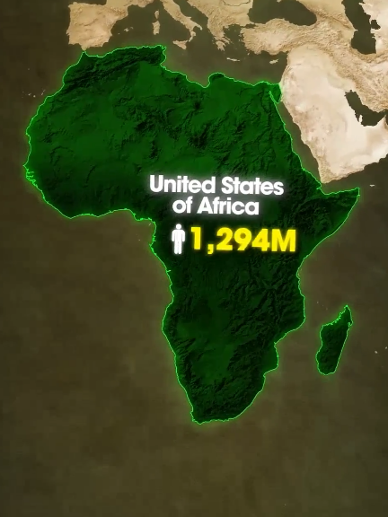 What if africa become country? #geography #map #History 