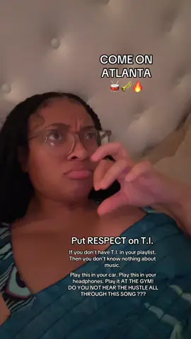 If you don’t have T.I. in your playlist, YOU NOT A REALNGGA 🙂‍↔️ DO YOU HEAR THISSSSS ???? #fyp #music #atlanta #relatable 