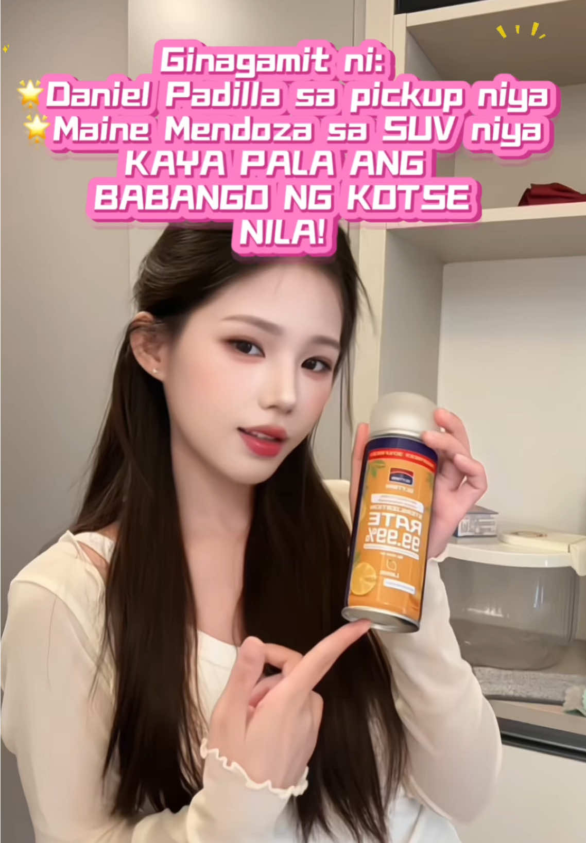 Pwede sa BAHAY at KOTSE itong spray na 'to! 🌟Super bango - amoy luxury hotel 🌟Pumatay ng germs - 99.9% effective#GLYTWIN #airfreshener #antibacterialspray #carperfume 