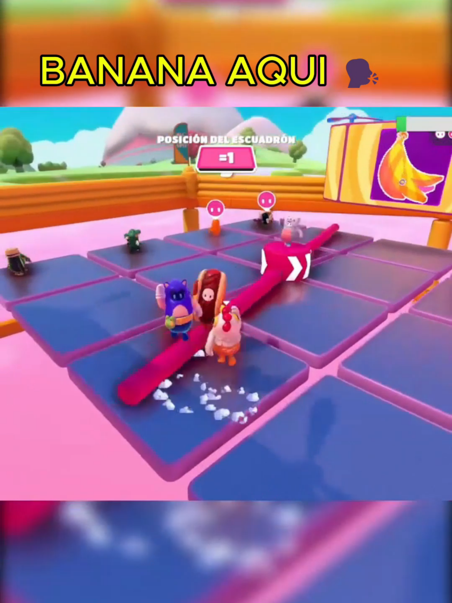 BANANA AQUI!! 🗣️grande @zarzazp  #clipsdetwitch #twitchstreamer #chilena #chile #risastiktok #risas #momentosgraciosos #paratii #twitchclips #contenidovariado #apoyameparamascontenido❤ #apoyamecontucorazon #cliperino #juevesdetiktok #momentosdivertidos #fallguysmoments #fallguysclips #fallguysultimateknockout #fallguysfunnymoments