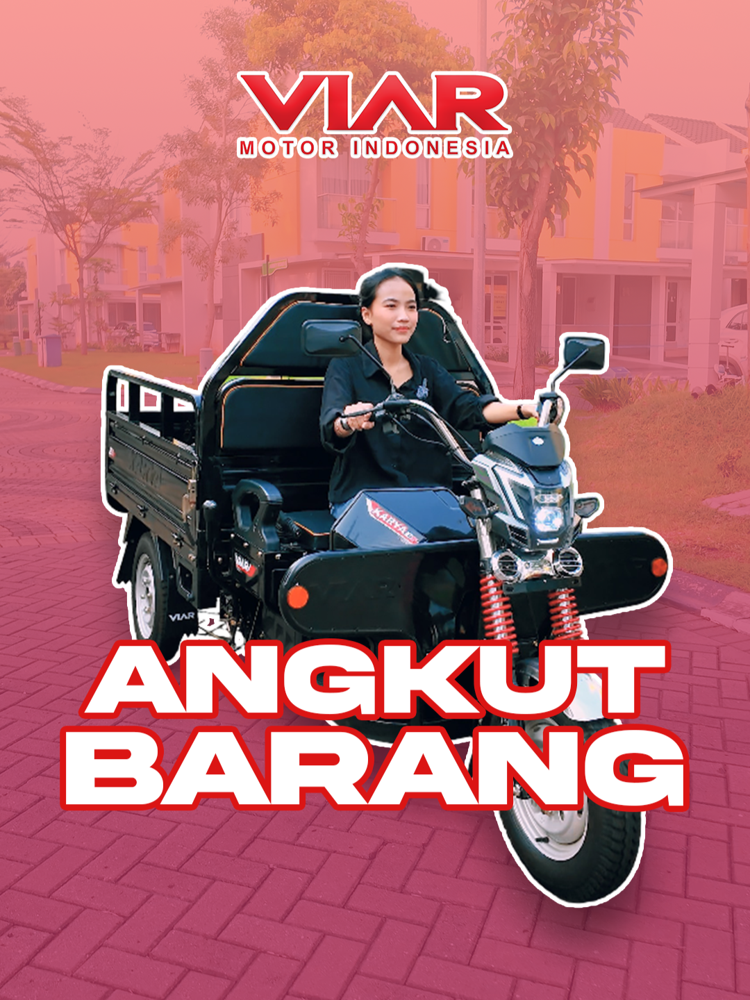 Siapa nih yang dari kemarin nanyain unit ini terus? VIAR Karya E5, motor listrik yang bisa angkut barang! Jarak tempuhnya bisa sampai 50 km dan muat barang sampai 400 kg Sudah ready untuk pemesanan. Kunjungi dealer VIAR terdekat sekarang! #ViarKaryaE5 #MotorListrikUsaha #ModalIritCuanNgalir #GenListrik #ViarinAja