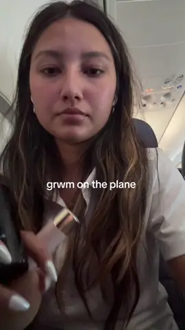 1 hr flight = makeup time #grwm #nepali #makeup  @Saie @rhode skin @Hourglass Cosmetics @Huda Beauty @Rare Beauty 