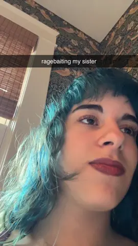 she got mad i think #bluehair #snapchat #ragebait #sister #sistergoals #fyp #viral #viralvideo #viraltiktok #viral_video #relatable #ai #future #funny #wlw #mutuals #boost #repost 